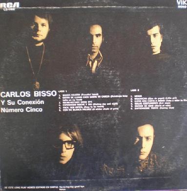 Bo Gathu, Carlos Bisso, Carlos Franzetti, Juan "Gamba" Gentilini y Osvaldo L&oacute;pez